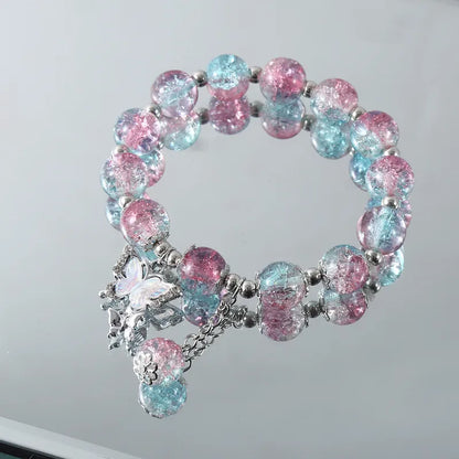 Pastel Dream Butterfly Bracelet (Code: ZX#64)
