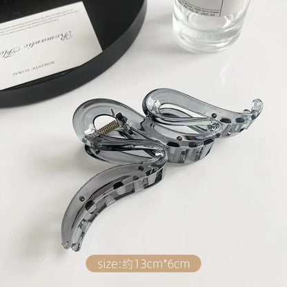Wavy Acrylic Hair Claw (Code-ZX#459)