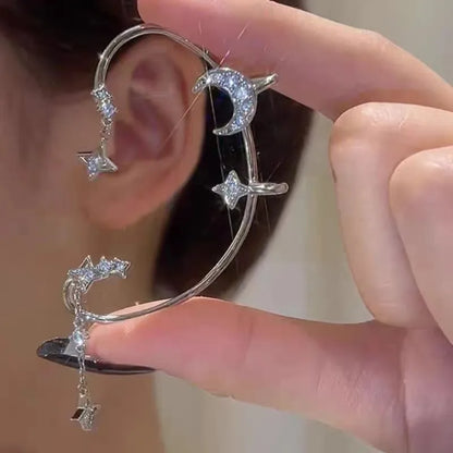 : Moonlight Galaxy Ear Cuff (Code-ZX#641)