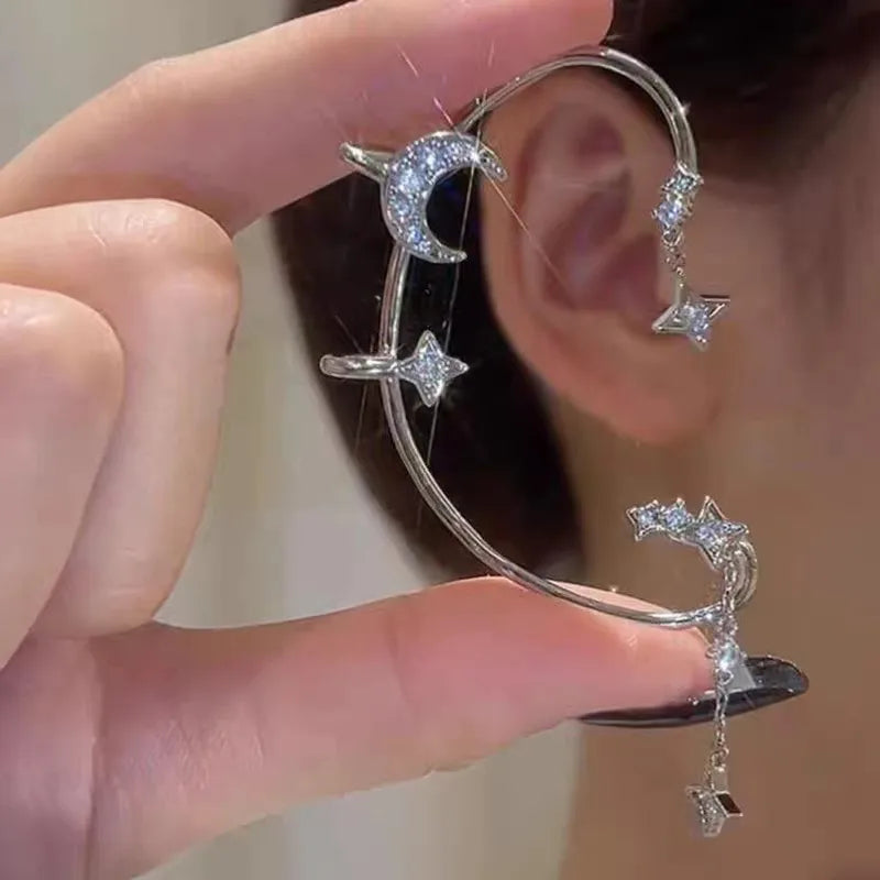 : Moonlight Galaxy Ear Cuff (Code-ZX#641)