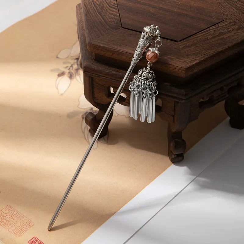 Floral Tassel Vintage Hairpin Set (Code-ZX#480)