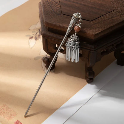 Floral Tassel Vintage Hairpin Set (Code-ZX#480)