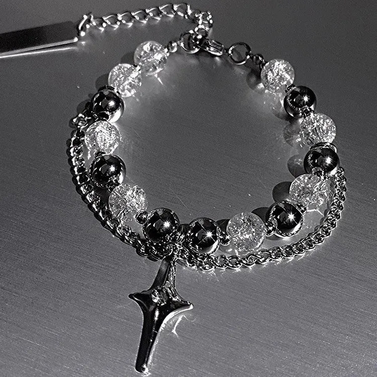 Eclipsed  Crystal Bracelet (Code-ZX#595)