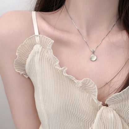 Crystal Glow Pendant Necklace (Code-ZX#586)