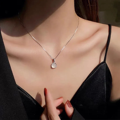 Crystal Glow Pendant Necklace (Code-ZX#586)