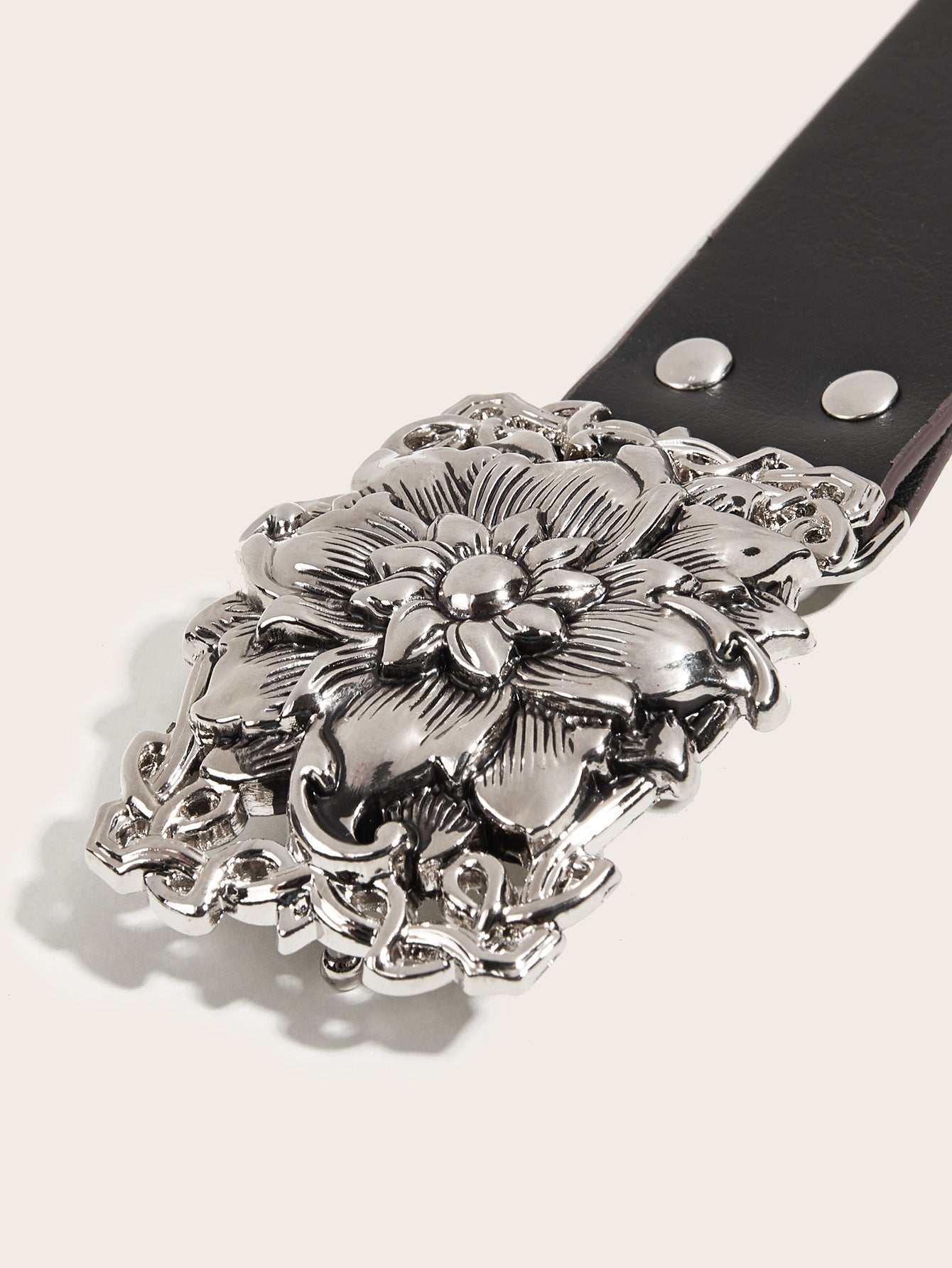 Midnight Bloom Stud Belt (Code-ZX#794)