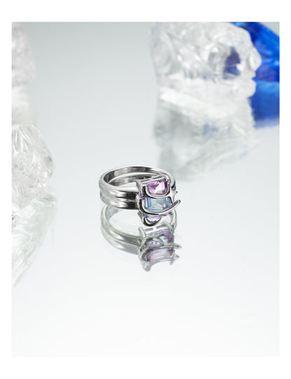 Galaxy Star Crystal Ring (Product Code: ZX#658) 🌌