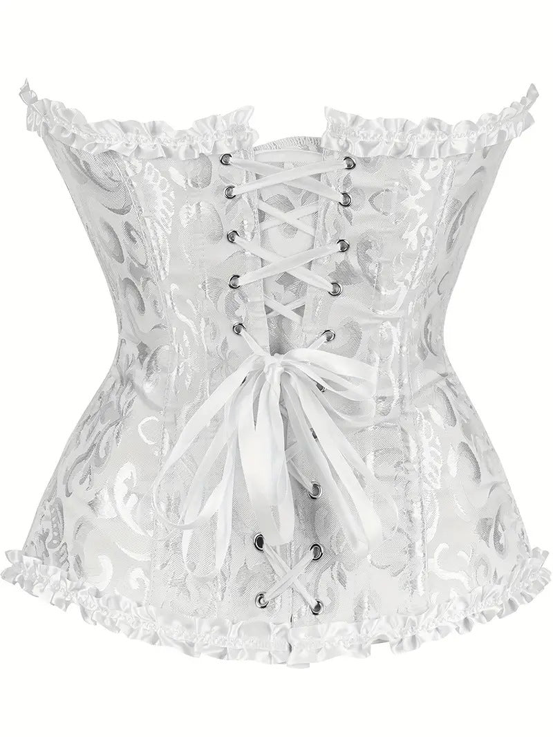 Velvet Reverie Corset Top (Code-ZX#605)
