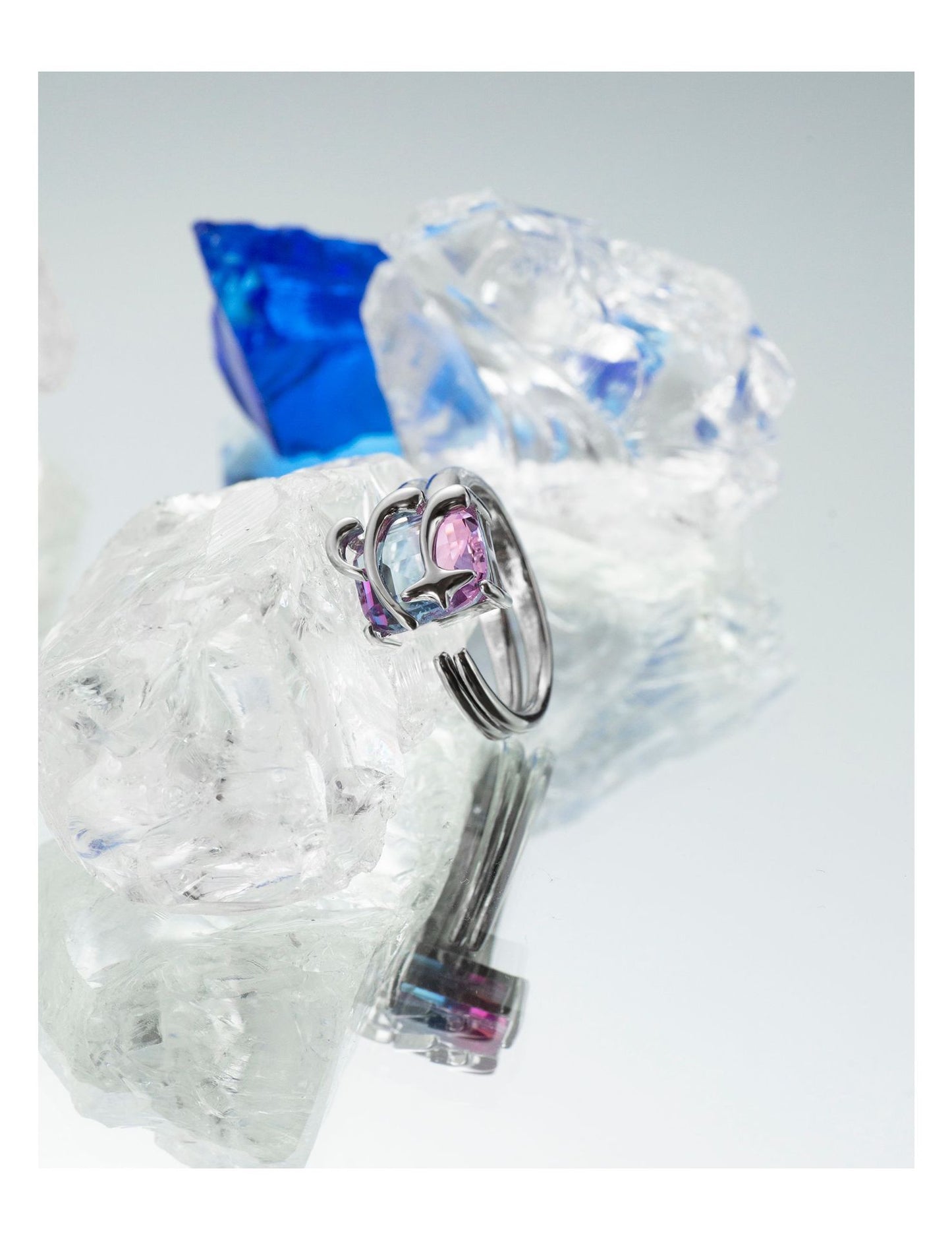 Galaxy Star Crystal Ring (Product Code: ZX#658) 🌌