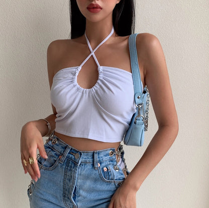 Women's Casual Simple Style Streetwear Solid Color Tank Tops