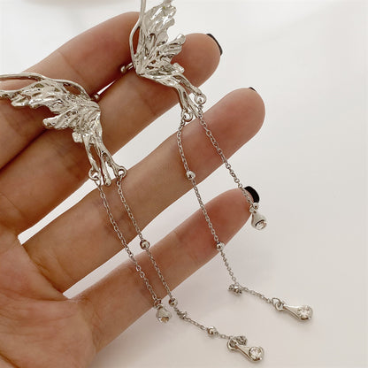 Silver Phoenix Wing Ear Cuff (Code-ZX#642)