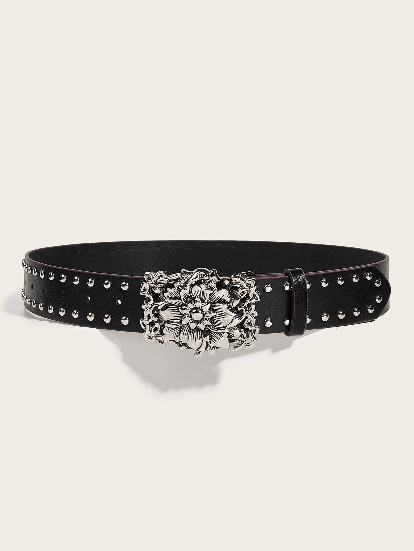 Midnight Bloom Stud Belt (Code-ZX#794)