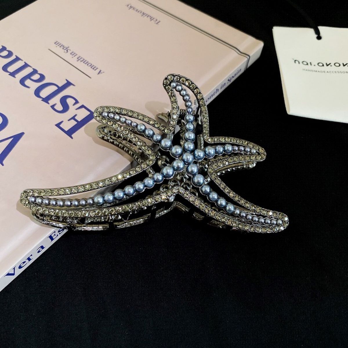 Pearl Starfish Hair Claw (Code-ZX#463)