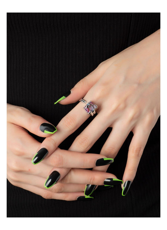 Galaxy Star Crystal Ring (Product Code: ZX#658) 🌌