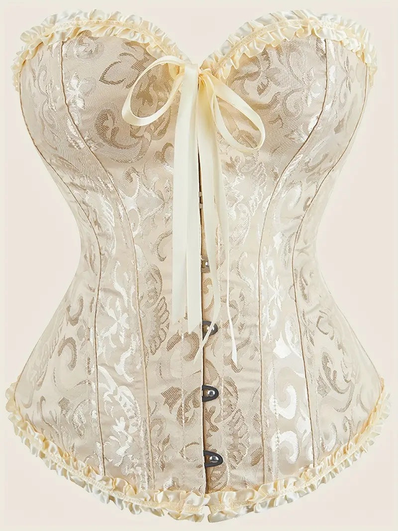 Velvet Reverie Corset Top (Code-ZX#605)