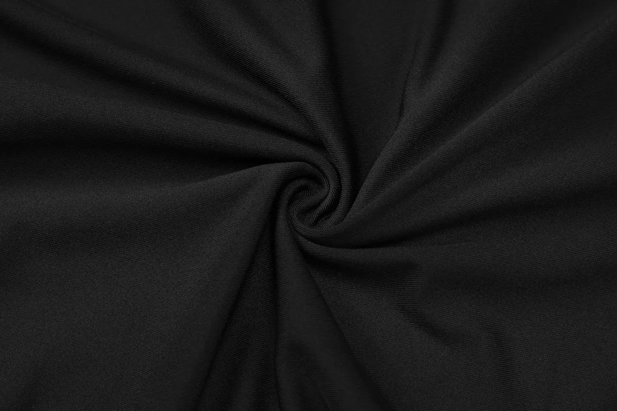 Women's Sexy One-Shoulder Black Maxi Dress – Long Sleeve Asymmetrical High Slit Slim Fit Evening Gown (Code: ZX#257)