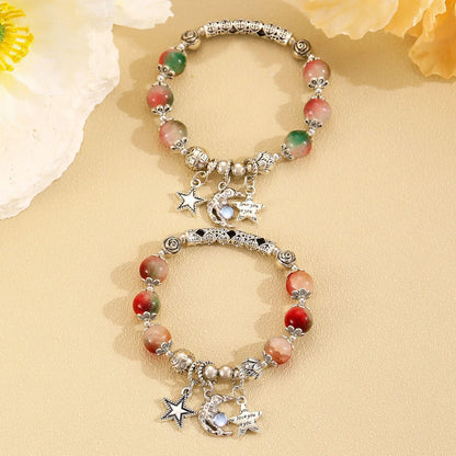 Celestial Charm Beaded Bracelet (Code-ZX#590)