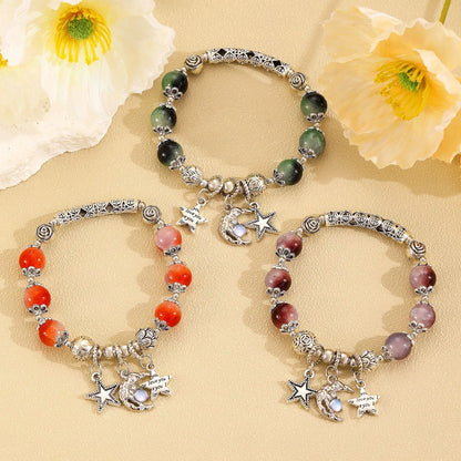 Celestial Charm Beaded Bracelet (Code-ZX#590)
