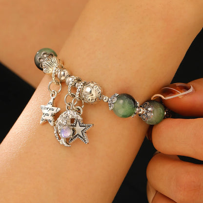Celestial Charm Beaded Bracelet (Code-ZX#590)