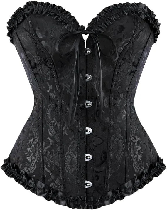 Velvet Reverie Corset Top (Code-ZX#605)