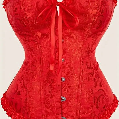 Velvet Reverie Corset Top (Code-ZX#605)