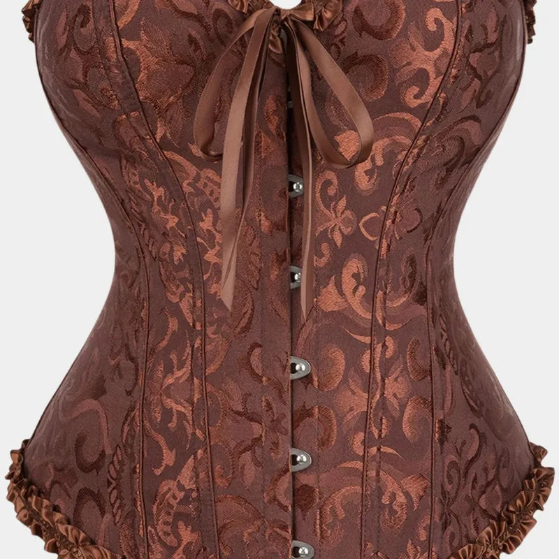 Velvet Reverie Corset Top (Code-ZX#605)