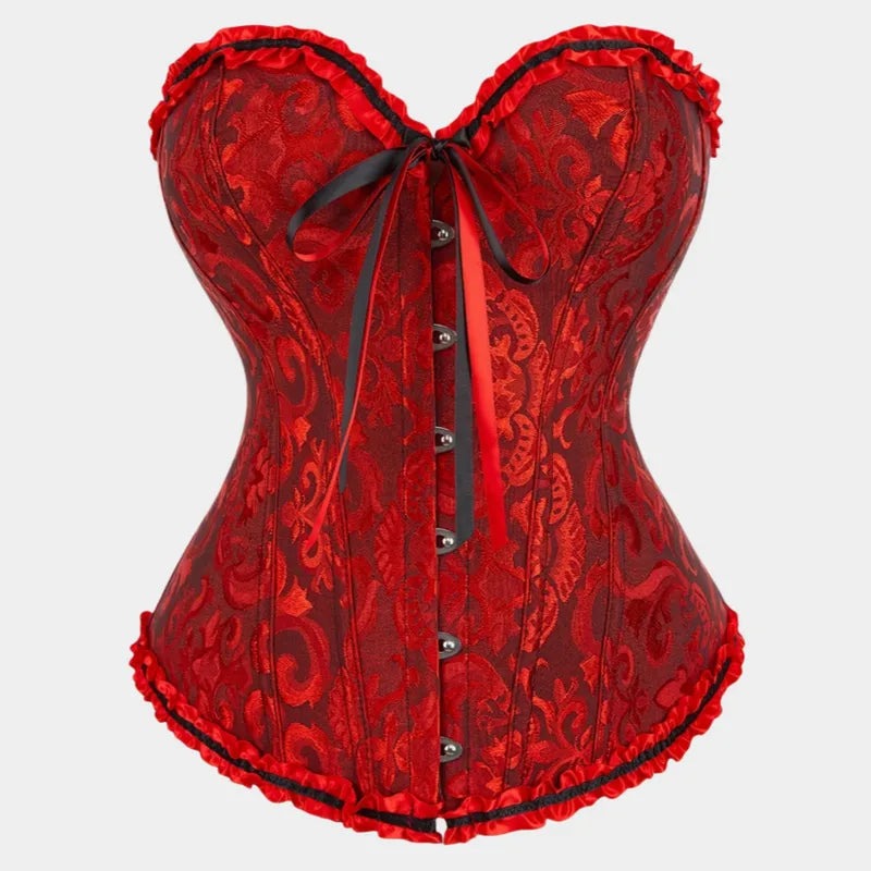 Velvet Reverie Corset Top (Code-ZX#605)