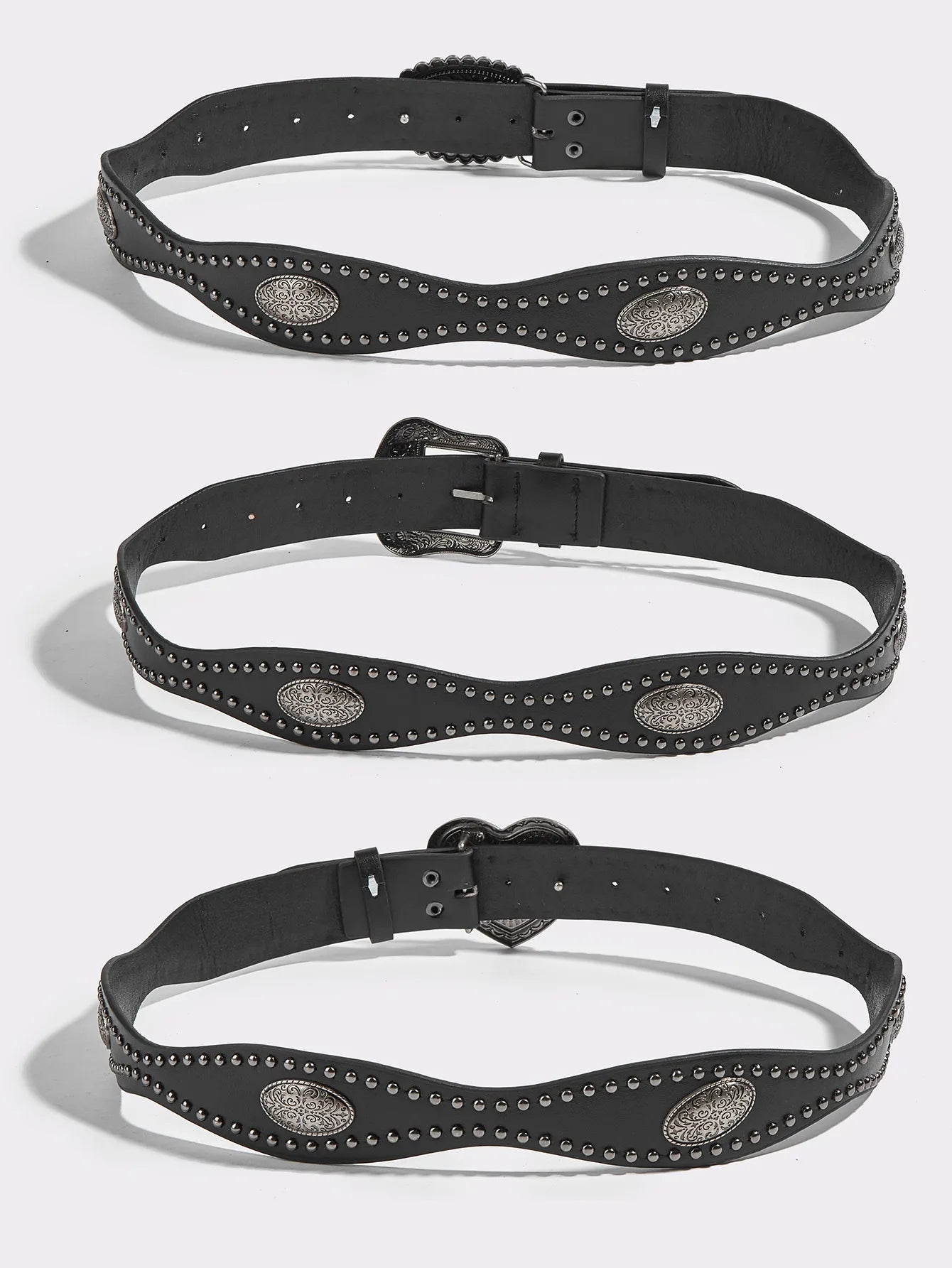 Western Turquoise Buckle Belt Collection (Code-ZX#746)