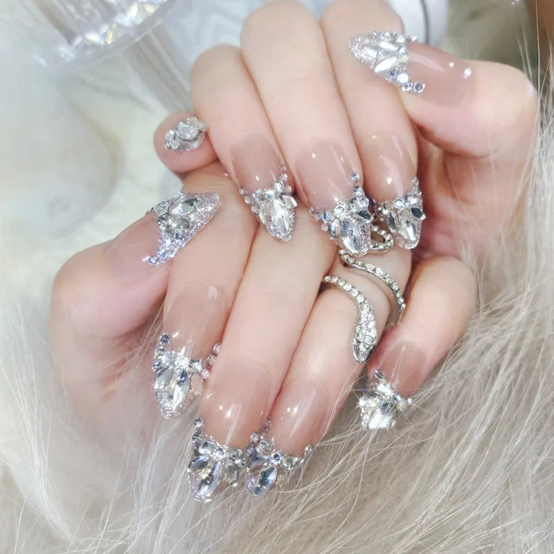Crystal Diamond Nail Set (Code-ZX#405)