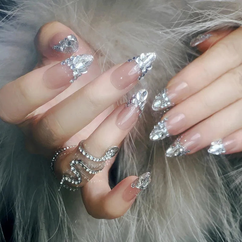 Crystal Diamond Nail Set (Code-ZX#405)