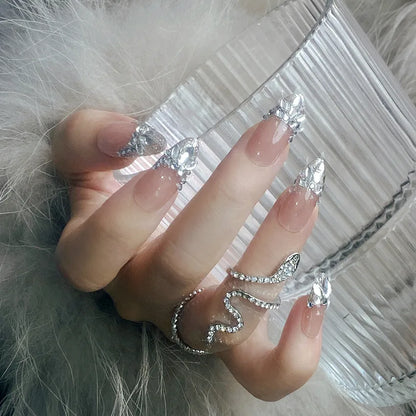 Crystal Diamond Nail Set (Code-ZX#405)