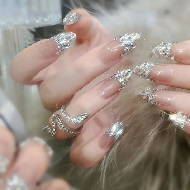 Crystal Diamond Nail Set (Code-ZX#405)
