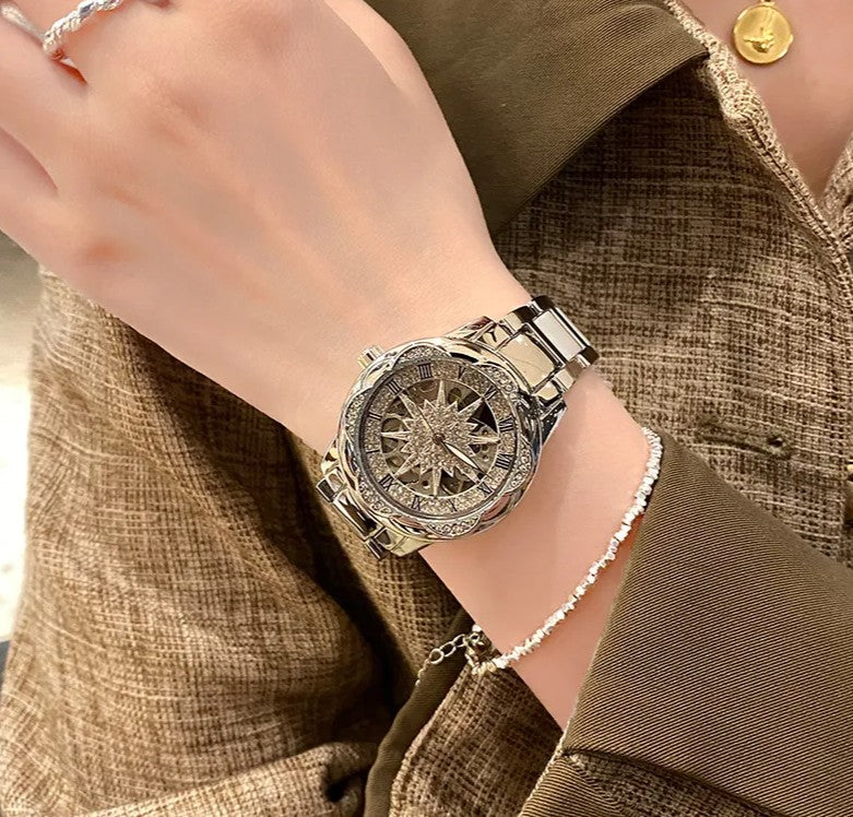 Starlit Mirage Ceramic Watch (Code-ZX#491)