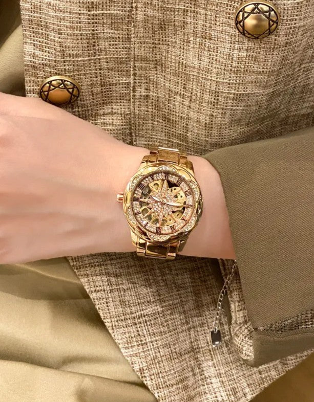 Starlit Mirage Ceramic Watch (Code-ZX#491)