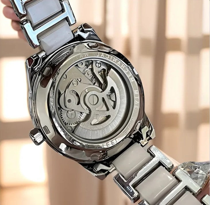 Starlit Mirage Ceramic Watch (Code-ZX#491)