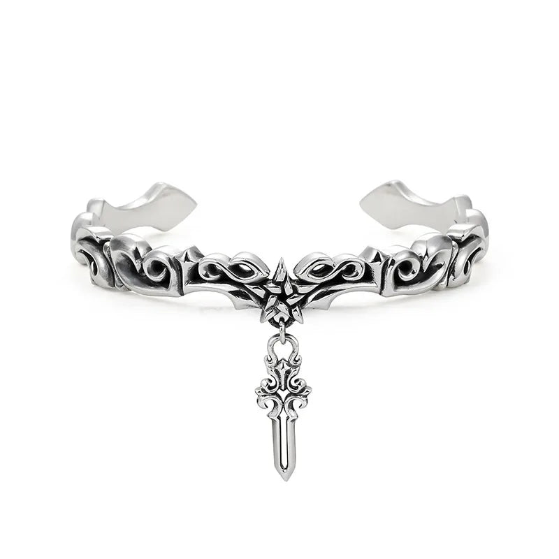 Gothic Sword Chain Bracelet (Code-ZX#593)