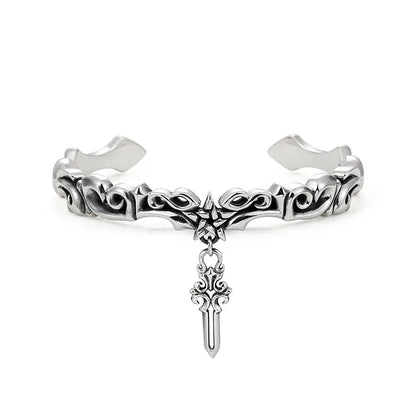 Gothic Sword Chain Bracelet (Code-ZX#593)