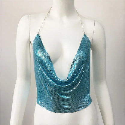 Women’s Vacation Sequin Tank Top