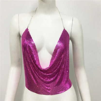 Women’s Vacation Sequin Tank Top