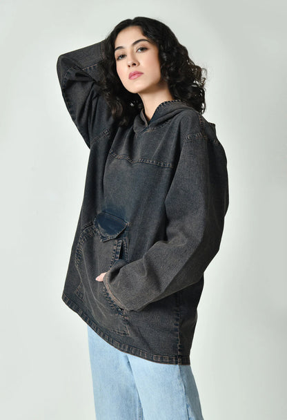 Oversized Hooded Jacket