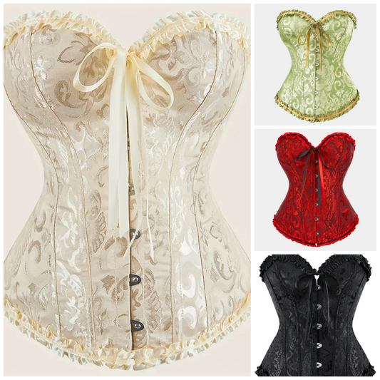 Velvet Reverie Corset Top (Code-ZX#605)